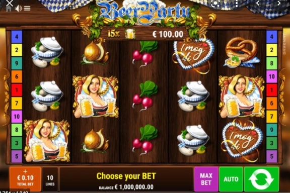 Beer Party Slot Game Free Play at Casino Ireland 01