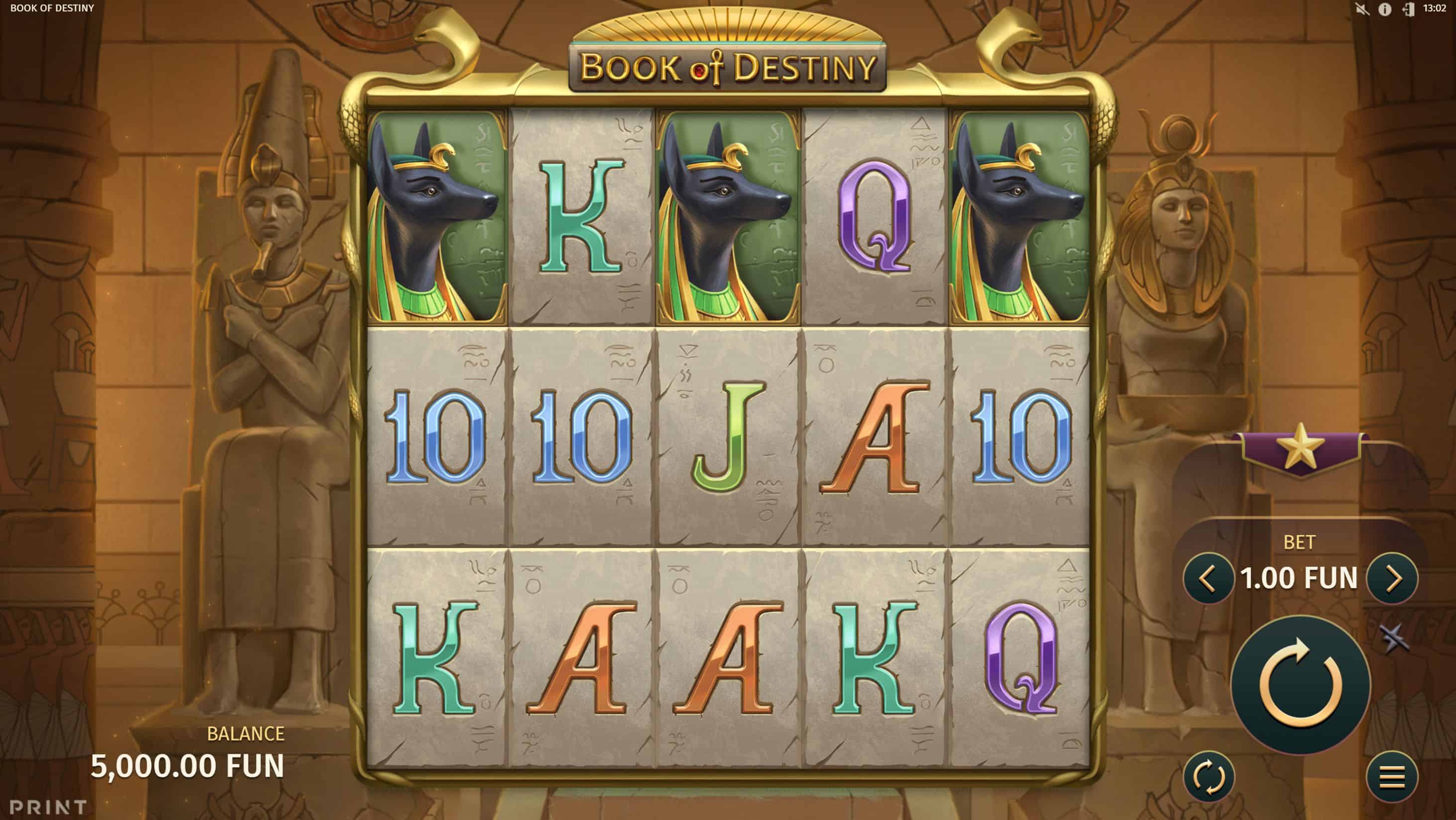 Book Of Destiny Slot Game Free Play at Casino Ireland 01