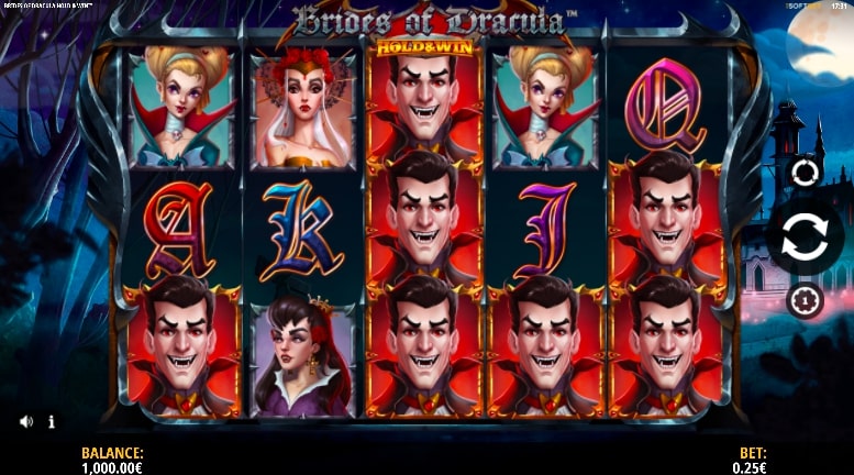 Brides of Dracula Hold and Win Slot Game Free Play at Casino Ireland 01