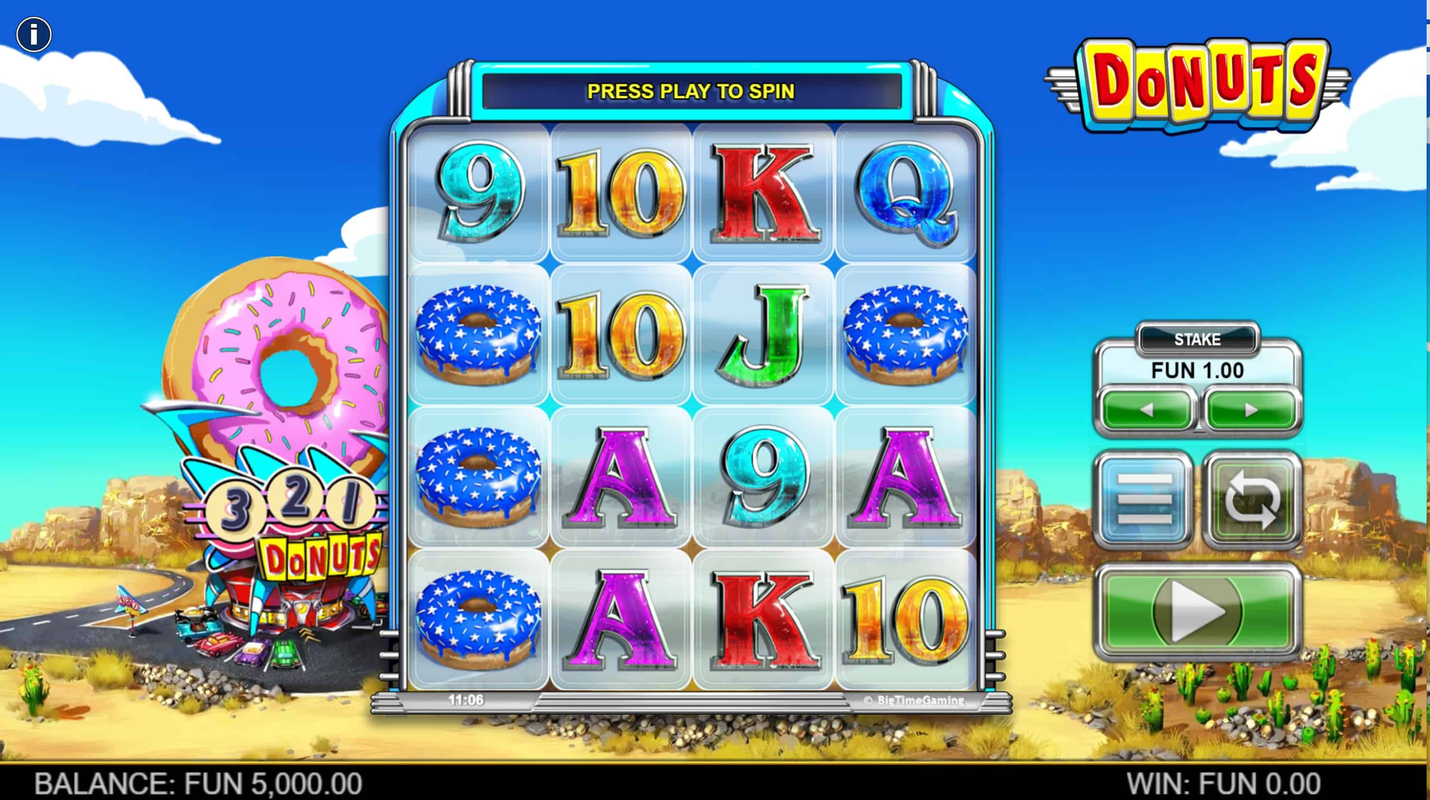 Donuts Slot Game Free Play at Casino Ireland 01