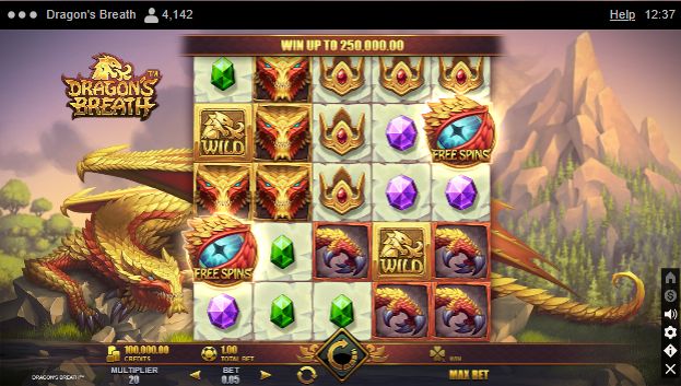 Dragons Breath Slot Game Free Play at Casino Ireland 01