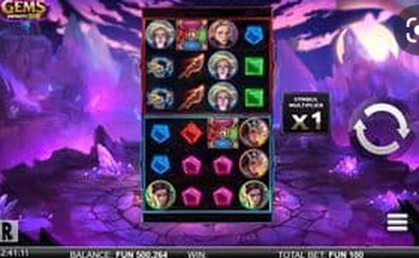 Gems Infinity Reels Slot Game Free Play at Casino Ireland 01