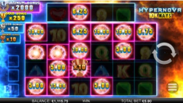 Hypernova 10K Ways Slot Game Free Play at Casino Ireland 01