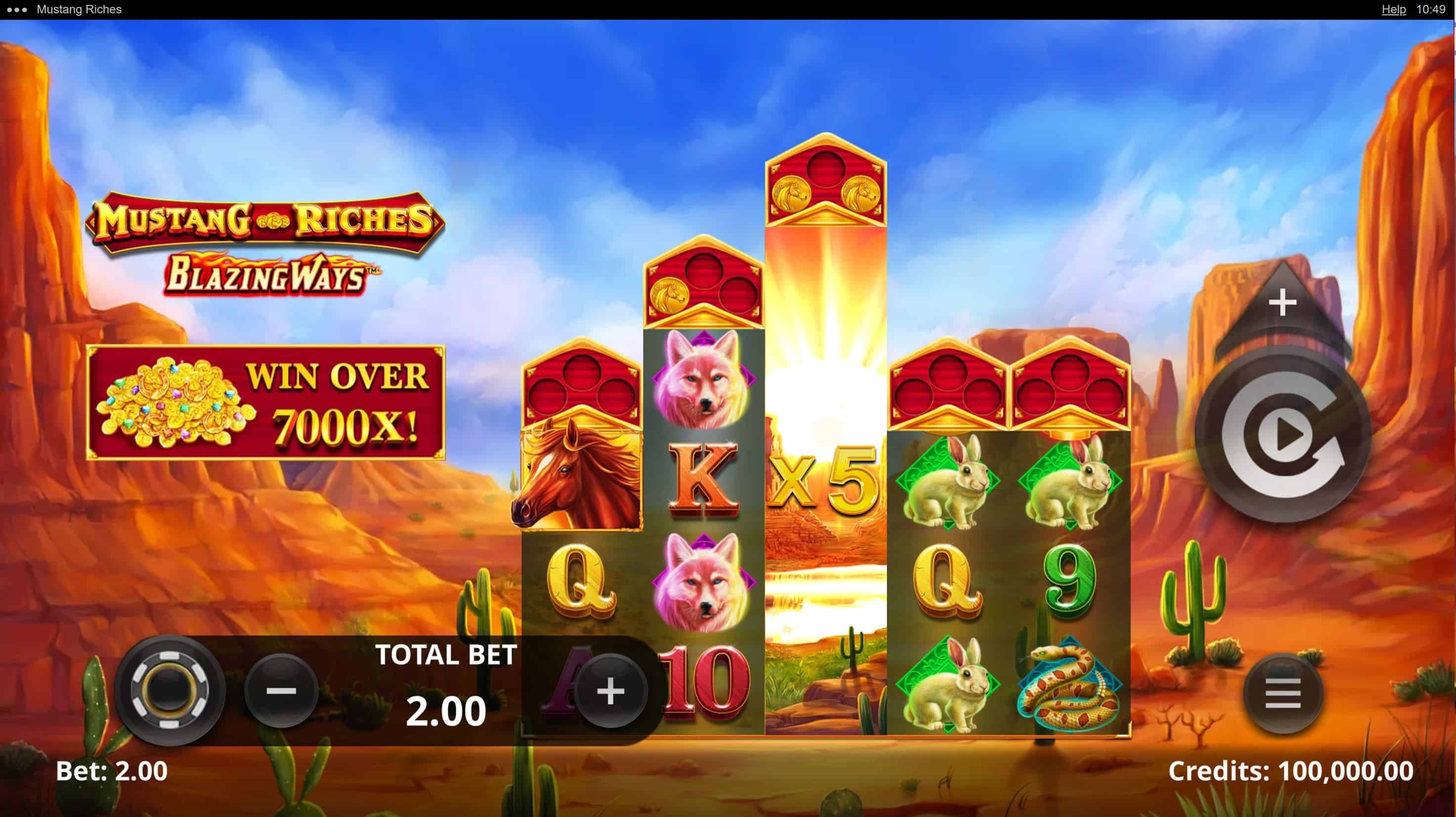 Mustang Riches Slot Game Free Play at Casino Ireland 01