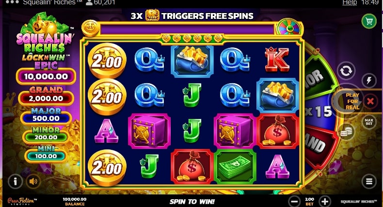 Squealin Riches Slot Game Free Play at Casino Ireland 01