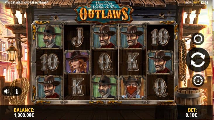 Van der Wilde and The Outlaws Slot Game Free Play at Casino Ireland 01