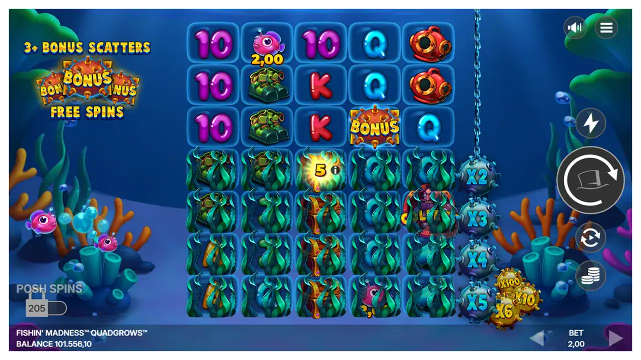 Fishin' Madness QUADGROWS S1